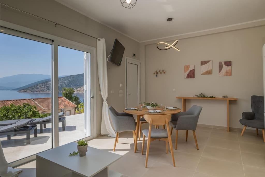 Maritina'S Apartments Amazing Sea View Agia Efimia エクステリア 写真