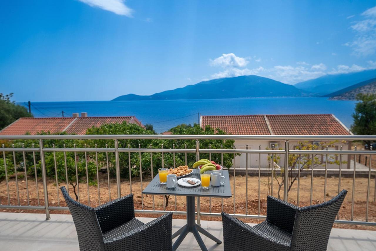 Maritina'S Apartments Amazing Sea View Agia Efimia エクステリア 写真