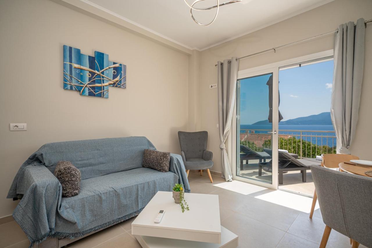 Maritina'S Apartments Amazing Sea View Agia Efimia エクステリア 写真