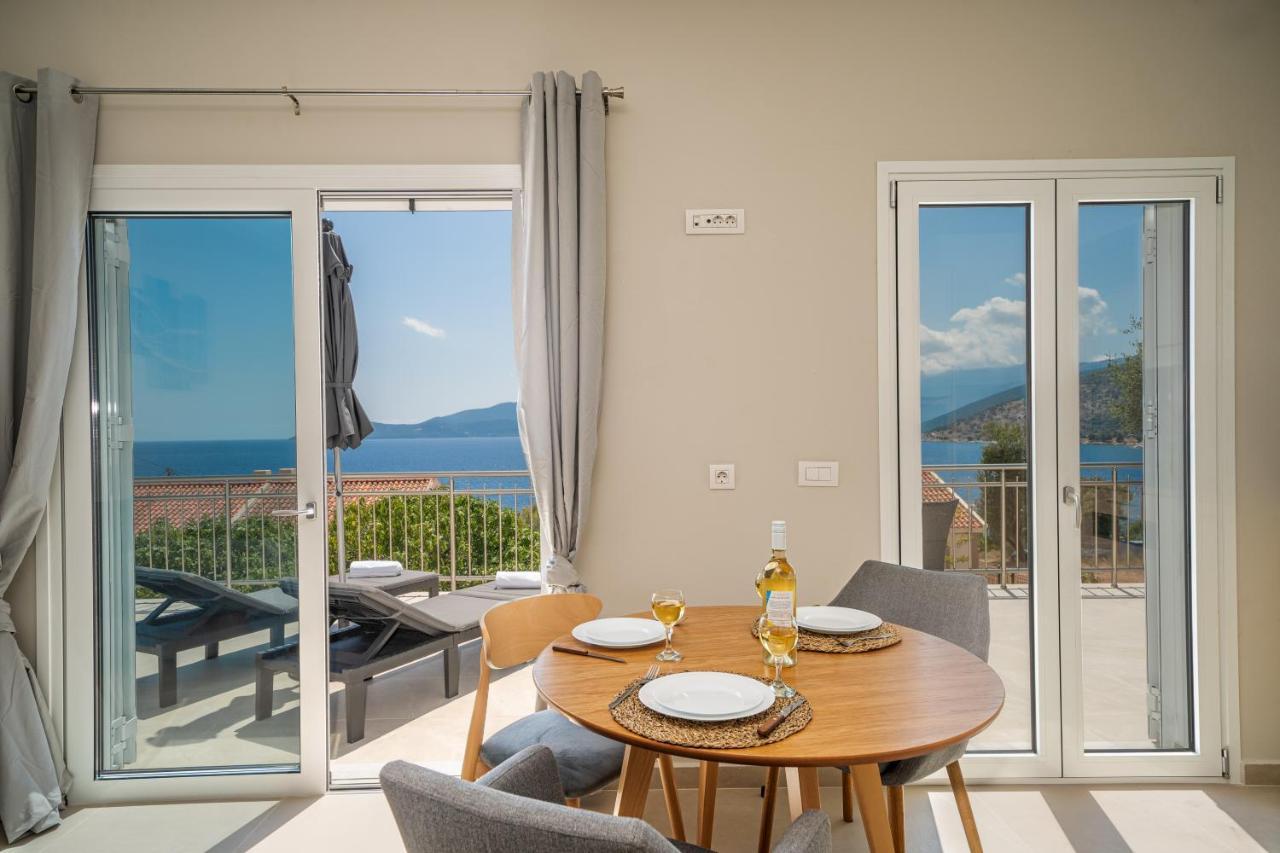 Maritina'S Apartments Amazing Sea View Agia Efimia エクステリア 写真