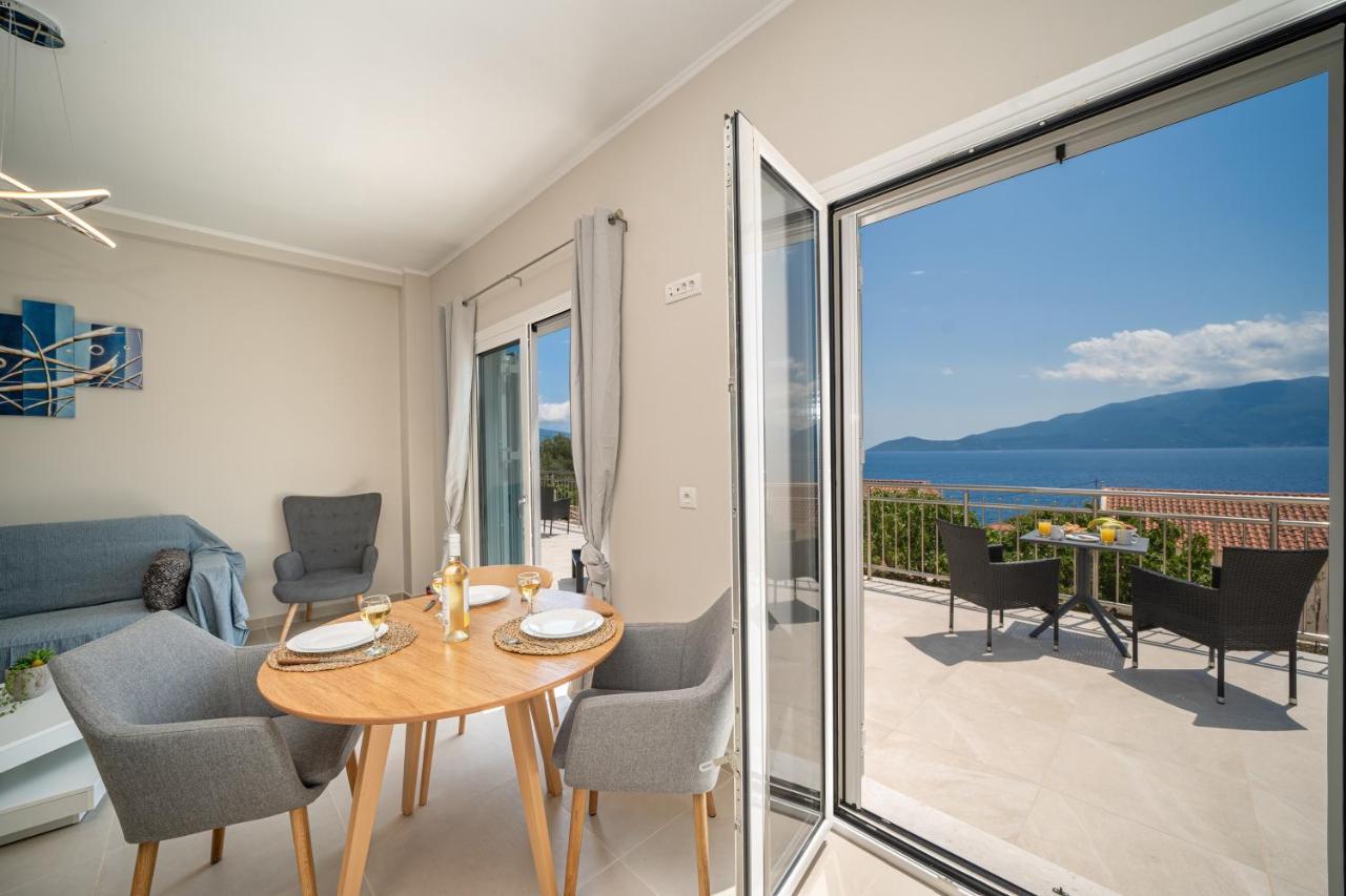Maritina'S Apartments Amazing Sea View Agia Efimia エクステリア 写真