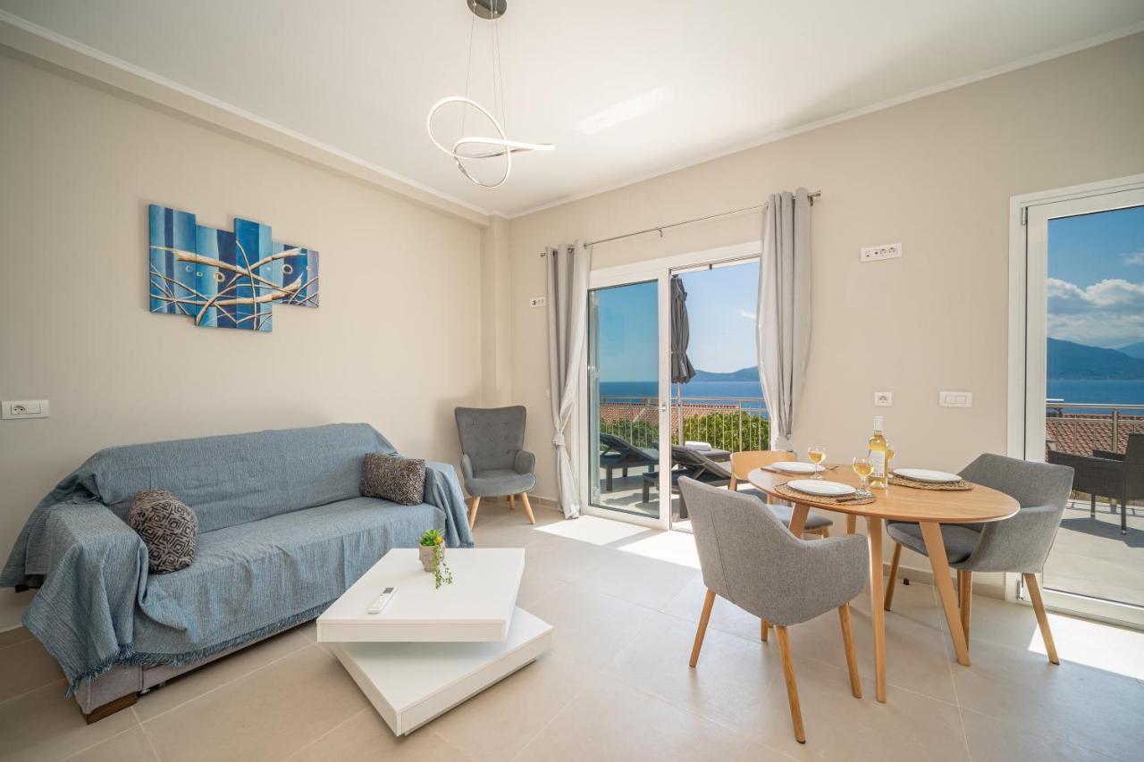 Maritina'S Apartments Amazing Sea View Agia Efimia エクステリア 写真
